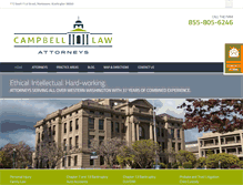 Tablet Screenshot of graysharborattorney.com